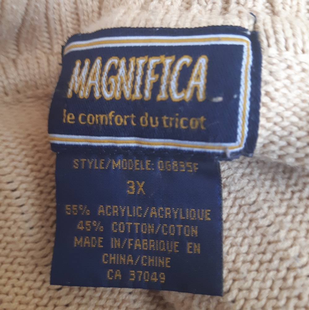 Magnifica men's Sweater Size 3X - Picture 9 of 10